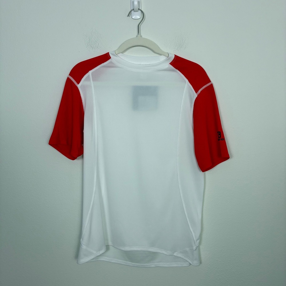 Salomon Promo Marcom Athletic T-Shirt Women's S Racing Bike Short Sleeve Cycle